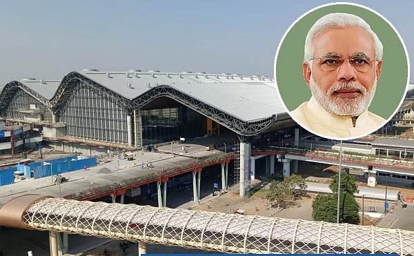 Chennai Airport - PM Modi
