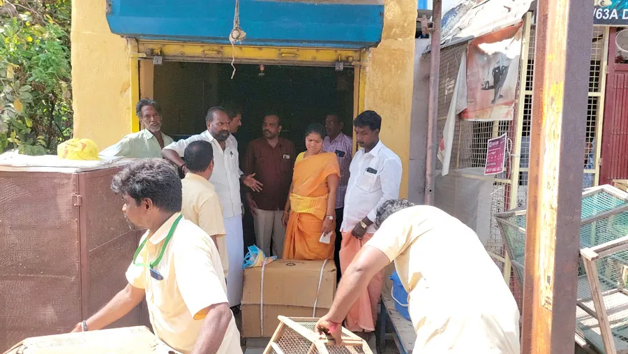 அண்ணாமலையார் கோவிலுக்கு சொந்தமான இடம் மீட்பு