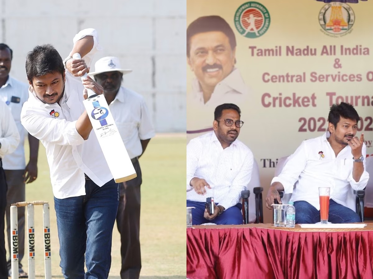 கால்பந்து, கிரிக்கெட் போட்டிக்கான பயிற்சி - உதயநிதி ஸ்டாலின்