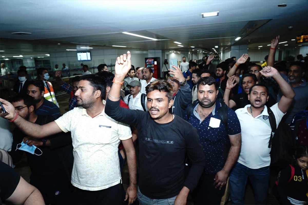 சூடானில் இருந்து மீட்கப்பட்ட இந்தியர்கள் தாயகம் வருகை