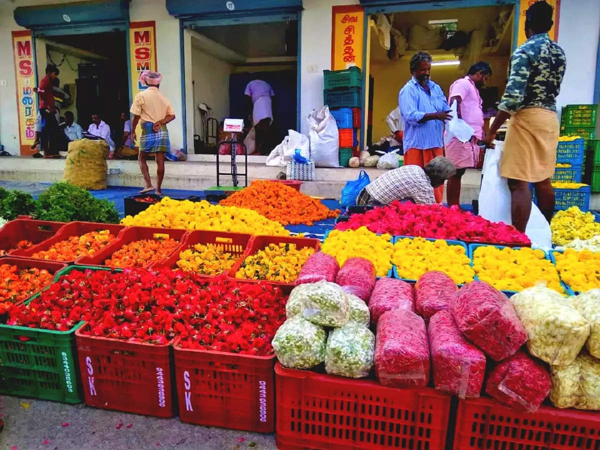 தோவாளை மலர்ச்சந்தையில் பிச்சிப்பூ விலை உயர்வு