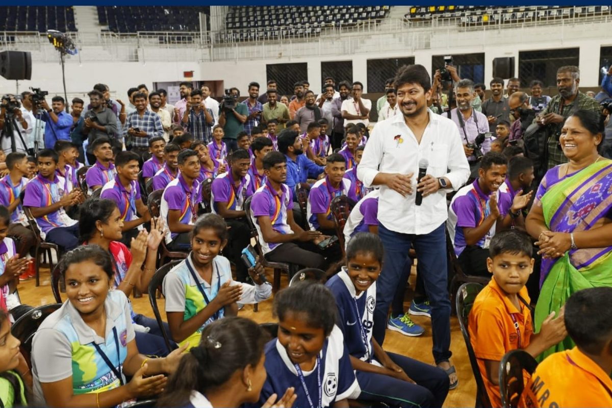 மாநில முதலமைச்சர் கோப்பை நிகழ்ச்சி - உதயநிதி