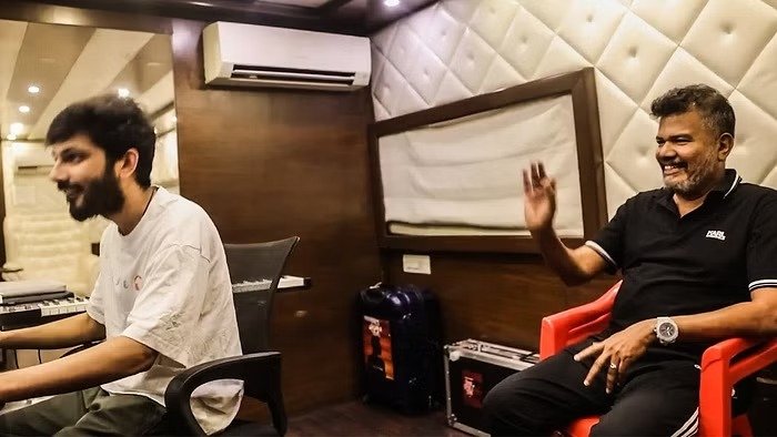 'இந்தியன் 2' படத்திற்கு அனிருத்தின் அற்புதமான இசையமைப்பு - வீடியோ வைரல்