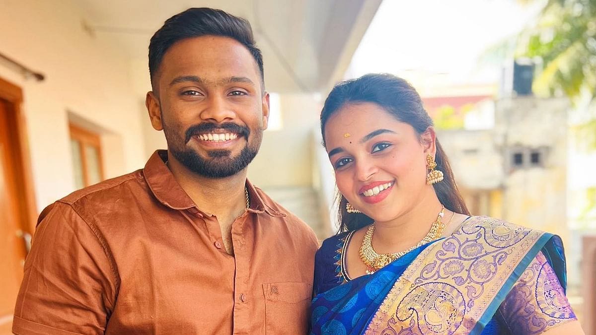 காதலியை கரம் பிடித்தார் எருமா சானி விஜய் 