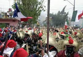 பிரான்சை வீழ்த்தியது வரலாற்று நிகழ்வு - மெக்சிகோ மக்கள்