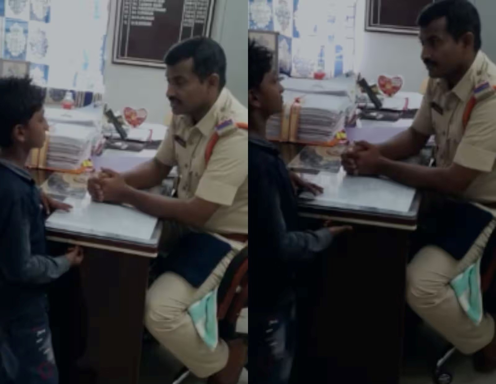 அப்பா தினமும் குடித்துவிட்டு அம்மாவை அடிக்கிறார் காவல் நிலையத்தில் புகார் அளித்த சிறுவன்