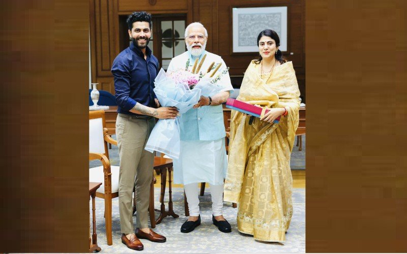 "அர்ப்பணிப்புக்கு பிரதமர் நரேந்திர மோடி சிறந்த எடுத்துக்காட்டு"- ரவீந்திர ஜடேஜா!