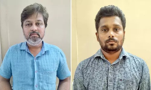 நிதி நிறுவனத்தில் மோசடி செய்த 2 நபரை கைது செய்த போலீசார்