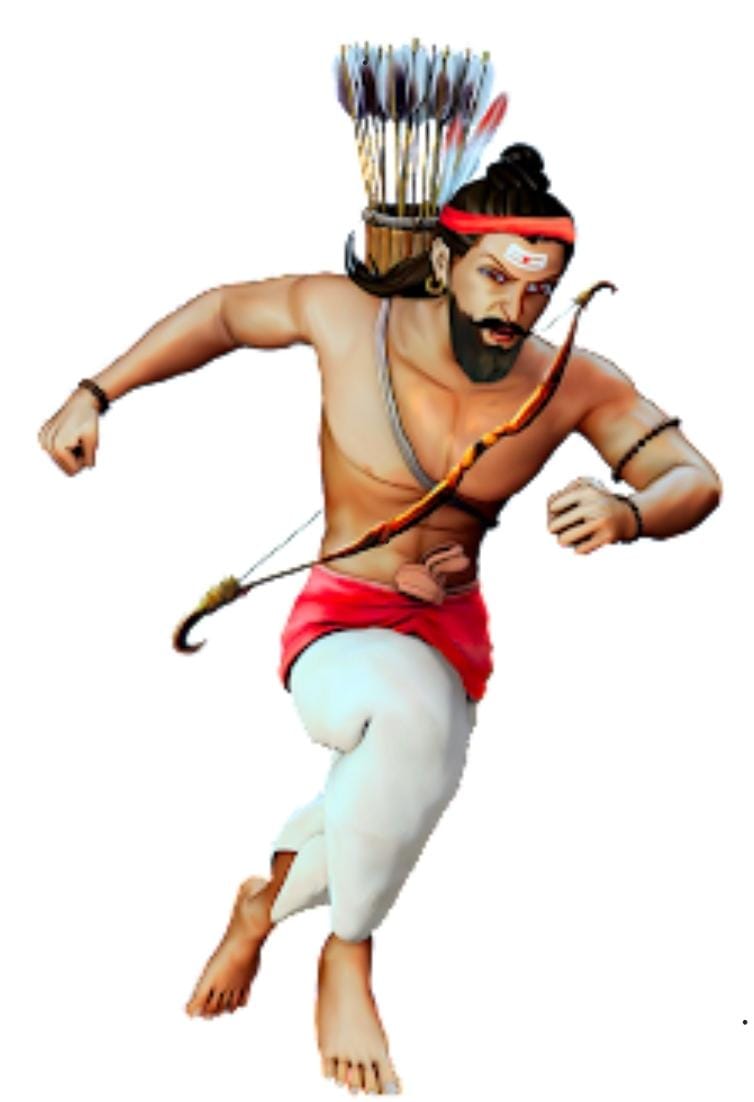 ஏகலைவனின் வித்தைகளைக் கண்டு துரோணர் அதிர்ந்து போனார்