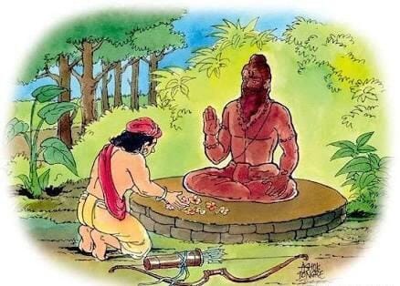 துரோணரின் சிலை