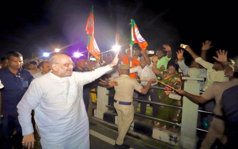 தொழில், கலை, அரசியல் துறையினரைச் சந்தித்துப் பேசிய மத்திய உள்துறை அமைச்சர் அமித்ஷா!