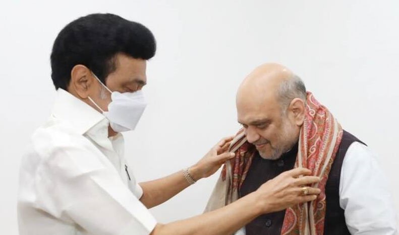 அமித்ஷா அடித்த அடி! பணிந்தது திமுக!