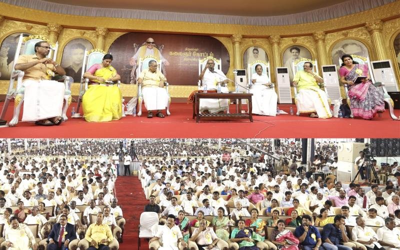 சாலமன் பாப்பையாவின் பட்டிமன்றத்தைப் பார்த்து ரசித்த முதலமைச்சர் மு.க.ஸ்டாலின்!