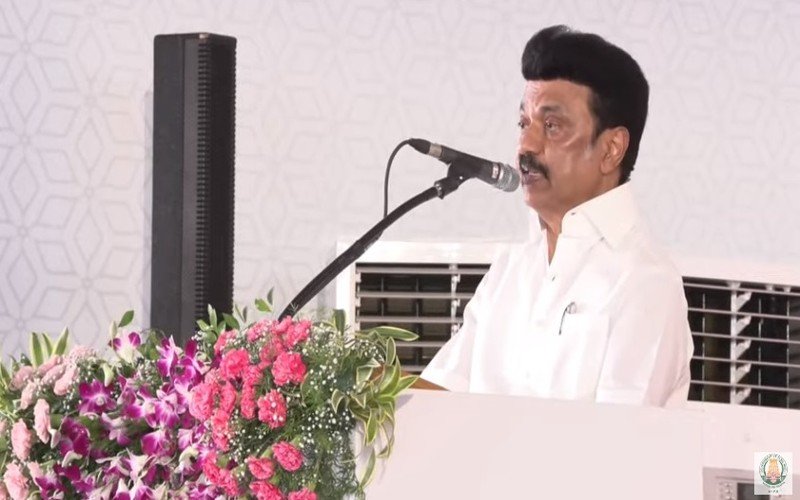 "தலைநிமிர்ந்துக் கம்பீரமாக நிற்கிறது தமிழகம்"- முதலமைச்சர் மு.க.ஸ்டாலின் பேச்சு!