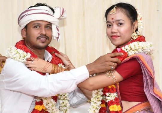 திருமுல்லைவாயில் மாற்றுத்திறனாளியை கரம்பிடித்த பிலிப்பைன்ஸ் மணமகள்