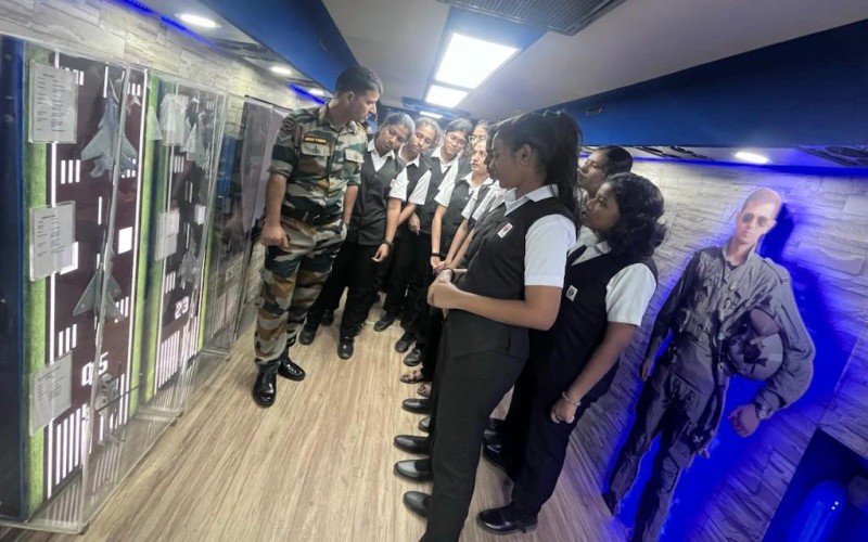 ஆவடியில் நடந்த பாதுகாப்பு தளவாடங்கள் கண்காட்சி நிறைவு!