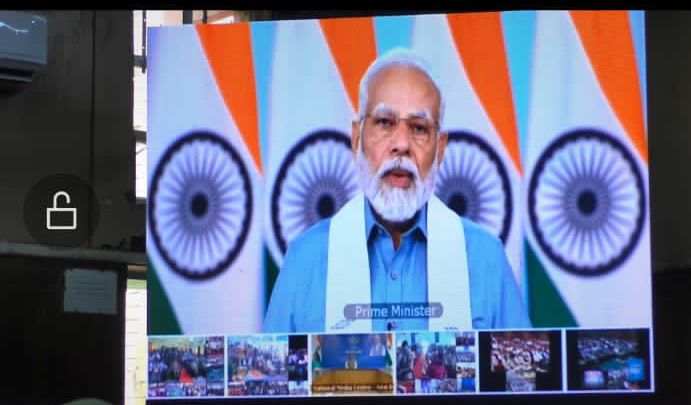 ரோஜ்கர் மேளா - 341 பேருக்கு பணி நியமன ஆணைகளை வழங்கினார் மத்திய இணை அமைச்சர் நாராயணசாமி