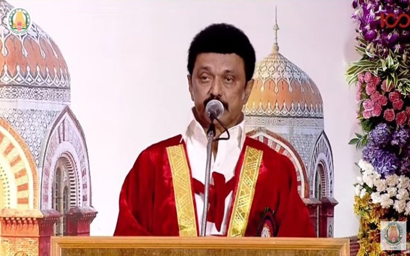 "பல்கலை. வரலாற்றில் முக்கியமான நாள்"- முதலமைச்சர் மு.க.ஸ்டாலின் பேச்சு!