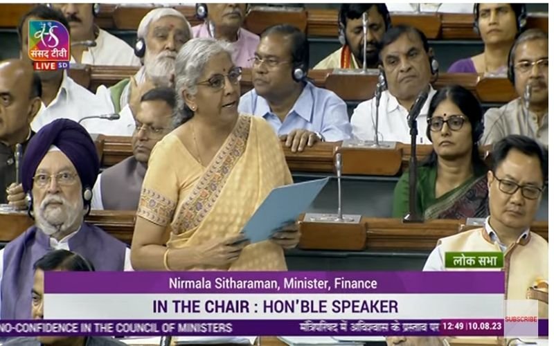 "தென்னிந்தியாவின் முன்னேற்றத்திற்கு பிரதமர் அதீத கவனம்"- மத்திய நிதியமைச்சர் நிர்மலா சீதாராமன் பேச்சு!