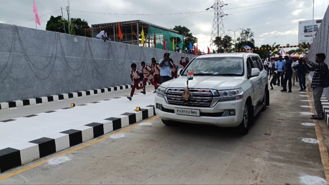 ஆவடி பட்டாபிராம் இரயில் நிலையங்களுக்கு இடையில் சுரங்கப்பாதை திறப்பு : பொது மக்கள் மகிழ்ச்சி 