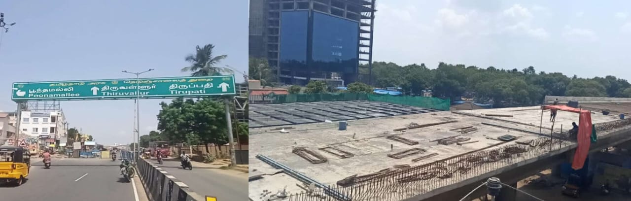 சென்னை- - திருத்தணி நெடுஞ்சாலை -ஒரு வழி பாதை விரைவில் அமைக்க அதிகாரிகளுக்கு மாவட்ட ஆட்சியர் உத்தரவு !!!