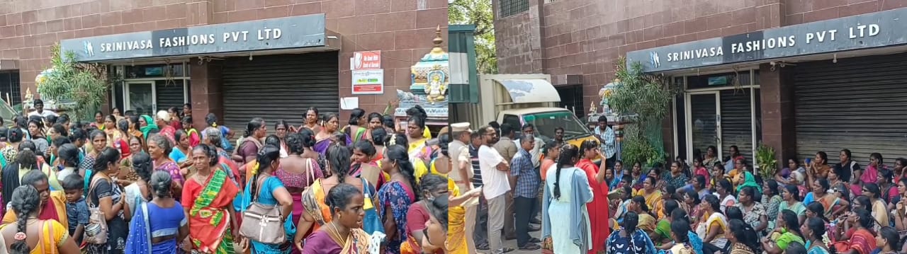 நூற்றுக்கணக்கான பெண்கள் போராட்டம்- அம்பத்தூரில் போலீஸ் பாதுகாப்பு