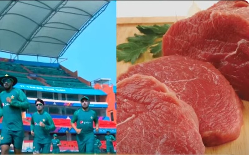 உலகக்கோப்பைக் கிரிக்கெட்- வீரர்களுக்கு மாட்டிறைச்சி மறுப்பு!