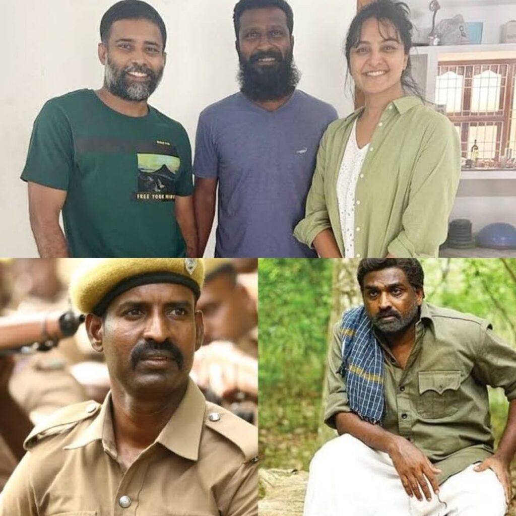 விஜய் சேதுபதிக்கு ஜோடியான மஞ்சு வாரியர்..... 'விடுதலை 2' படத்தின் ஃபர்ஸ்ட் லுக் போஸ்டர் வெளியீடு!