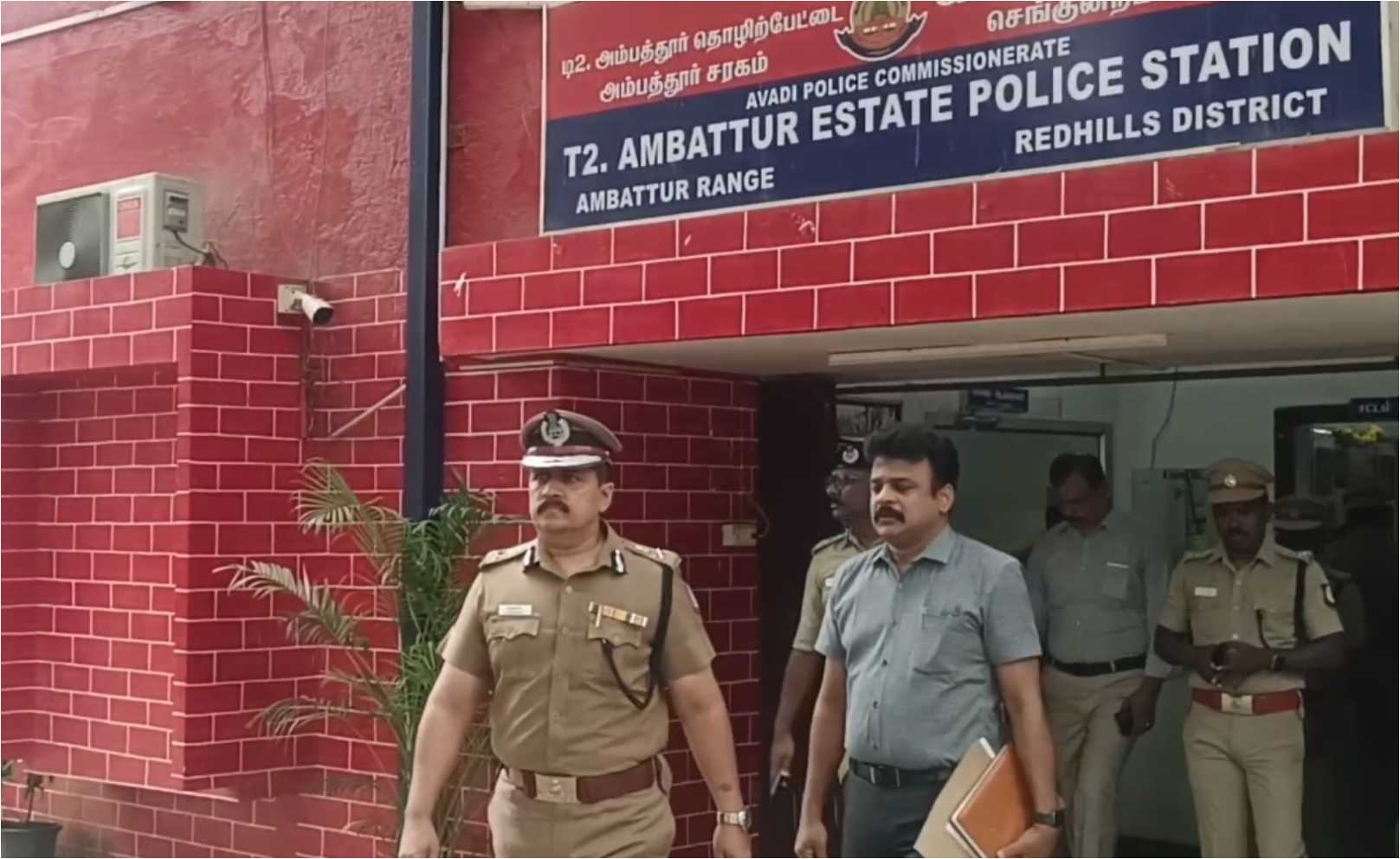 வடமாநில தொழிலாளர்களால் காவலர் தாக்கப்பட்ட சம்பவம் – வட்டாட்சியர் ஆய்வு