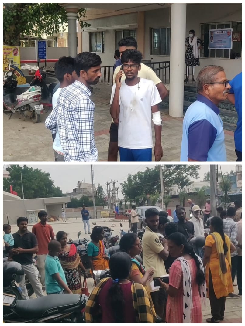 ஆவடி அருகே மகன் கண் முன்னே தாய் பலி !