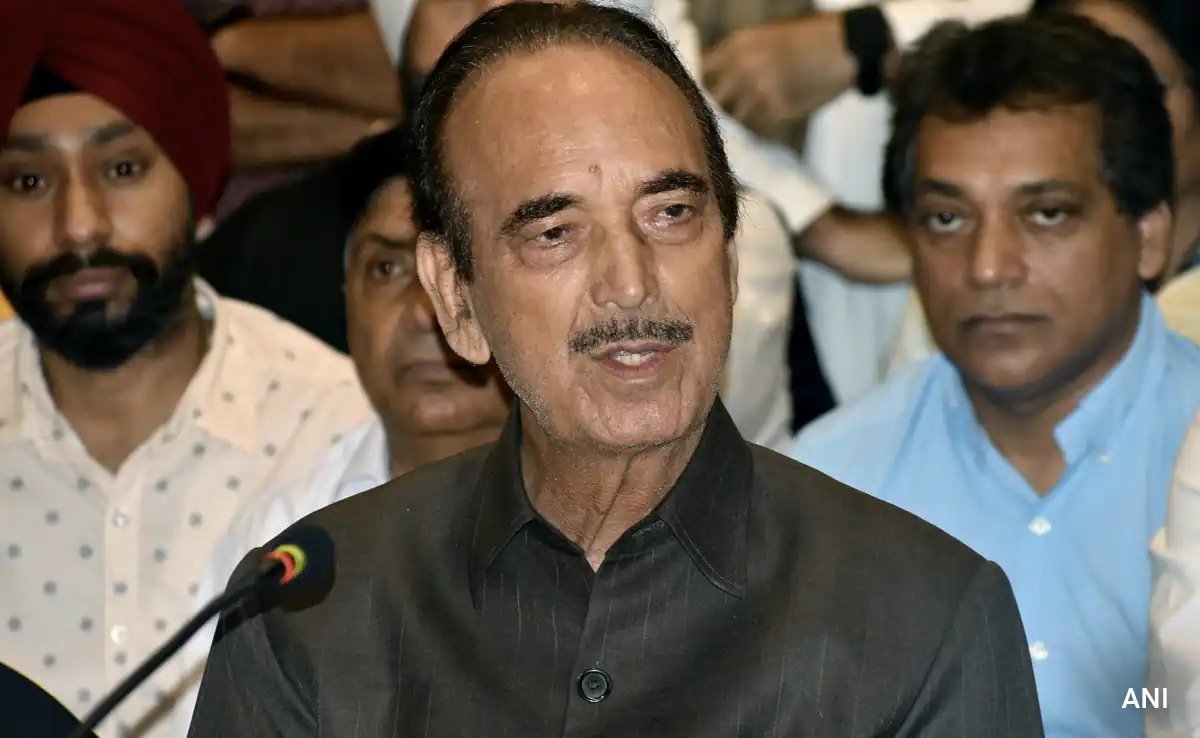 "ஜம்மு- காஷ்மீரின் அடுத்த துணைநிலை ஆளுநர்?"- குலாம் நபி ஆசாத் மறுப்பு!