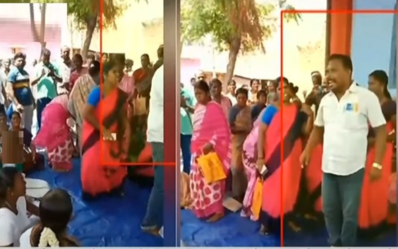 விவசாயியை எட்டி உதைத்த ஊராட்சி செயலாளரை கைது செய்ய தனிப்படைகள் அமைப்பு! 