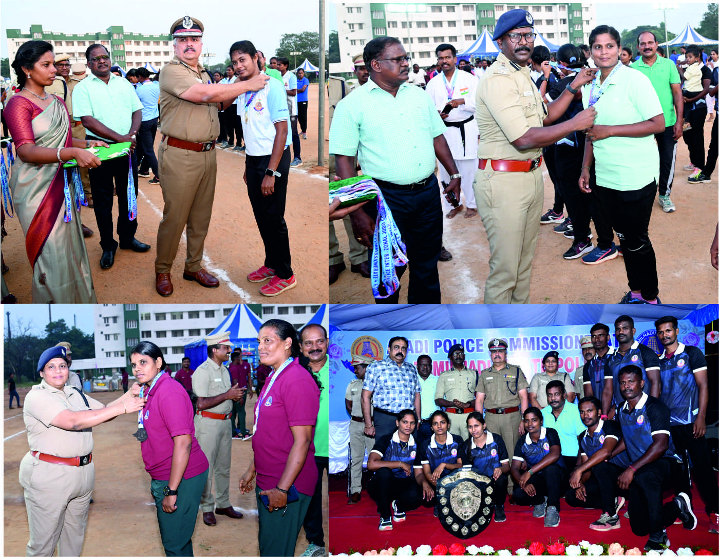 ஆவடி போலீஸ் கமிஷனரகத்தில்  மாநில காவல்துறைக்கான மண்டல 'ஜூடோ கிளாஸ்டர் போட்டி' 2023  