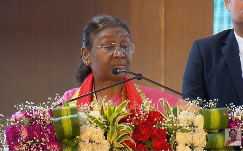 "இந்திய துறைமுகங்களில் கட்டமைப்பு வசதிகளை அதிகரிப்பது அவசியம்"- குடியரசுத் தலைவர் திரௌபதி முர்மு பேச்சு!