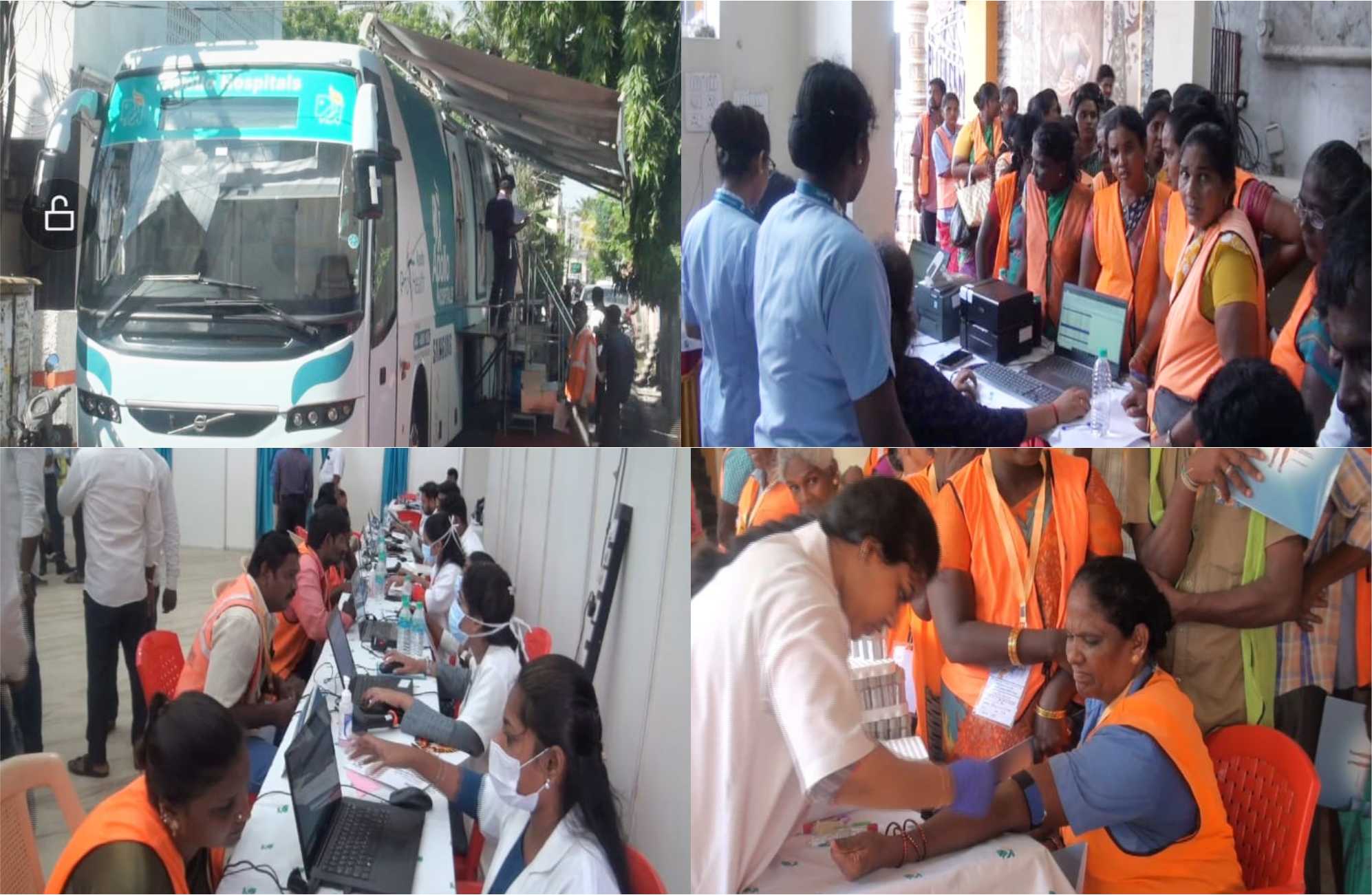 அம்பத்தூரில் இன்று முதல் 3 நாட்களுக்கு தூய்மை பணியாளர்களுக்கு முழு உடல் பரிசோதனை