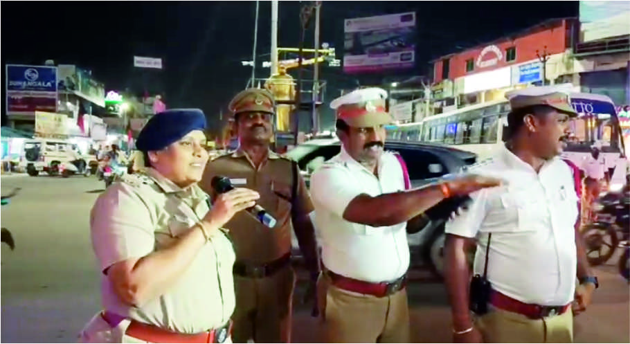ஆவடியில் வாகன ஓட்டிகளுக்கு சாலை விபத்து குறித்து விழிப்புணர்வு