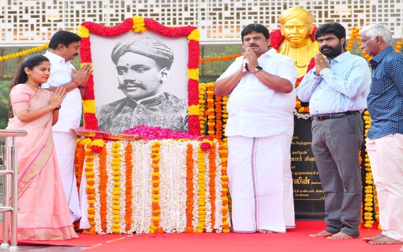 "கப்பலோட்டிய தமிழரை நன்றிப் பெருக்குடன் நினைவுக் கூர்வோம்"- முதலமைச்சர் மு.க.ஸ்டாலின் ட்வீட்!