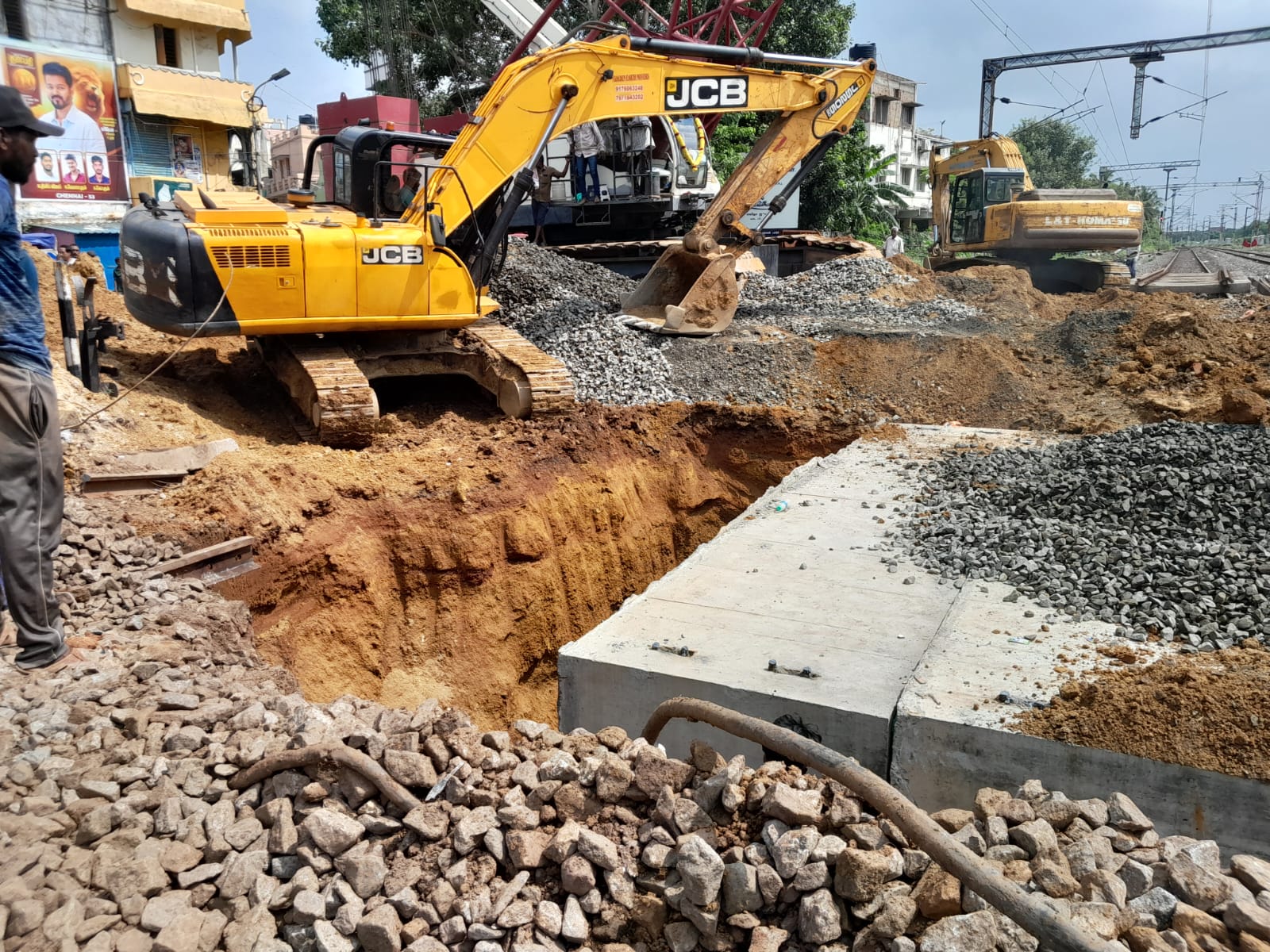 விபத்து அபாயத்தை நீக்கும் நோக்கமாக-பாதசாரி கம் டூ வீலர் சுரங்கப்பாதை