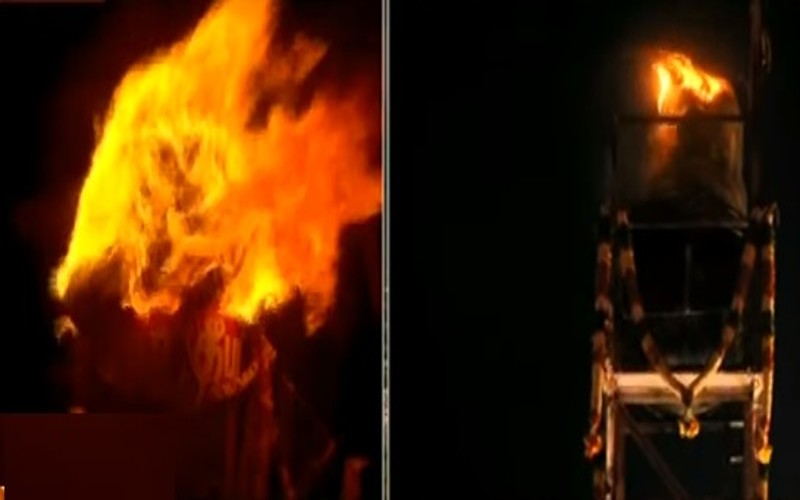 திருவண்ணாமலையில் மகா தீபம் ஏற்றப்பட்டது!