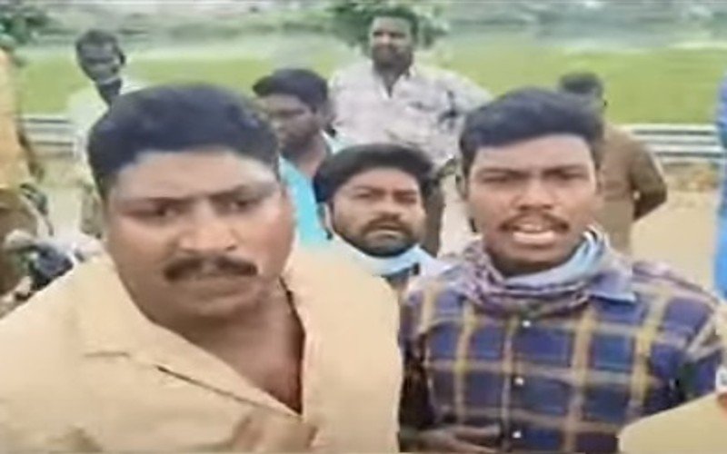லாரியை மடக்கிப் பிடித்த மருத்துவ தம்பதிக்கு நேர்ந்த துயரம்!
