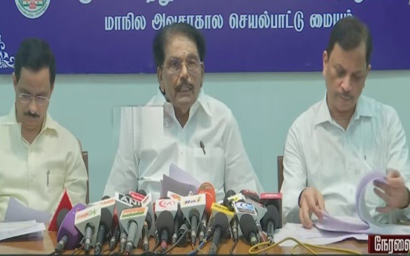 "மாநிலம் முழுவதும் 4,970 இடங்களில் நிவாரண முகாம்கள் தயார்"- அமைச்சர் கே.கே.எஸ்.எஸ்.ஆர்.ராமச்சந்திரன் பேட்டி!
