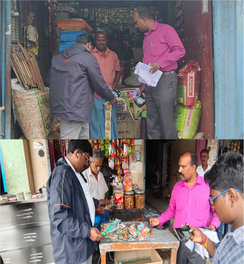 குட்கா விற்பனை செய்யப்படுகிறதா? – போலீசார் அதிரடி சோதனை