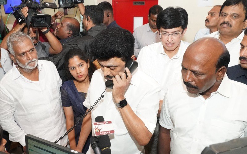 கனமழை: பொதுமக்களிடம் தொலைபேசி மூலம் கோரிக்கைகளைக் கேட்டறிந்த முதலமைச்சர் மு.க.ஸ்டாலின்!