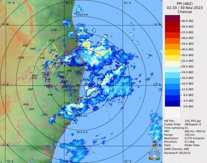 சென்னையில் மழை
