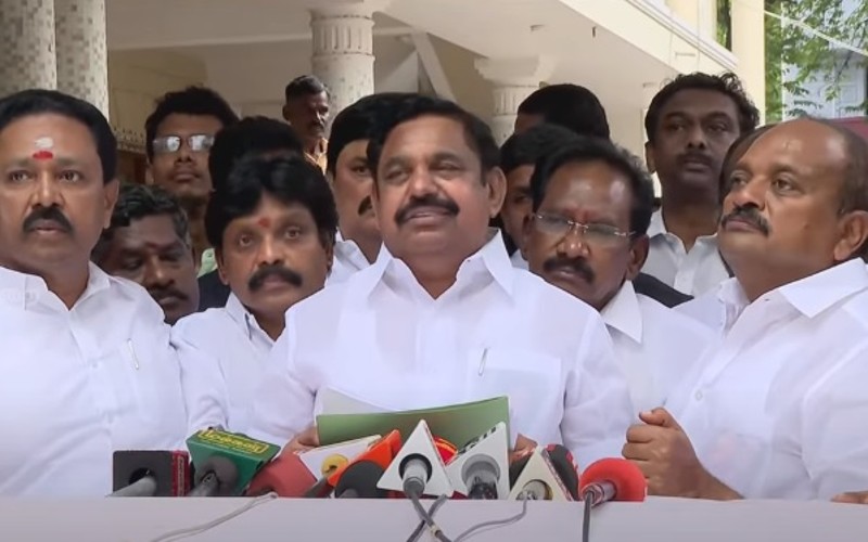 "அரசு முன்னெச்சரிக்கை நடவடிக்கை எடுக்கவில்லை"- எடப்பாடி பழனிசாமி குற்றச்சாட்டு!