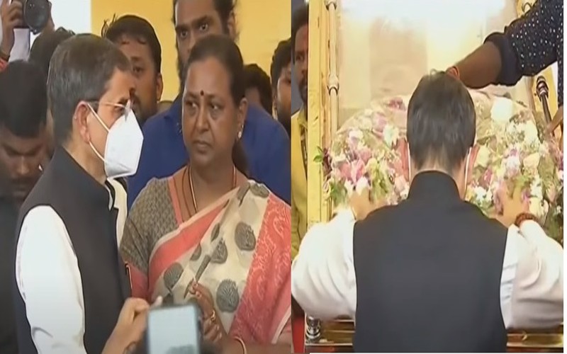 விஜயகாந்த் உடலுக்கு ஆளுநர் ஆர்.என்.ரவி நேரில் அஞ்சலி!