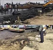 எண்ணூர் முகத்துவாரம் பகுதியில் 6-வது நாளாக எண்ணெய் கழிவுகள் அகற்றும் பணி தீவிரம்