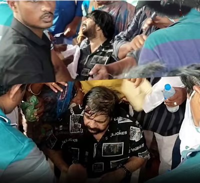திடீரென மயங்கி விழுந்த டி.ராஜேந்தர்... அதிர்ச்சியில் உறைந்த தூத்துக்குடி மக்கள்!