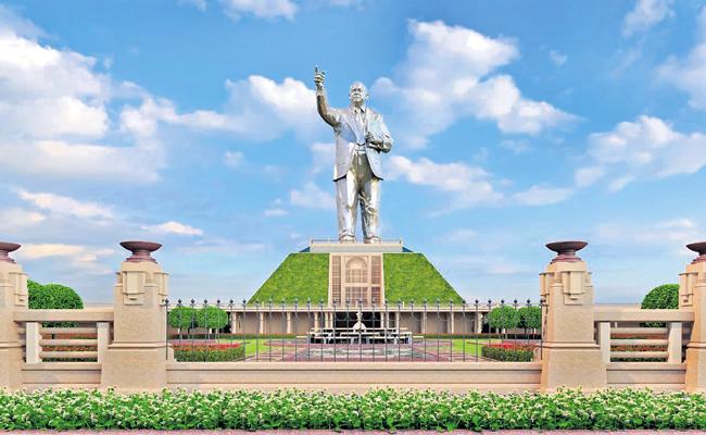 உலகின் மிகப்பெரிய அம்பேத்கர் சிலை நாளை திறப்பு!