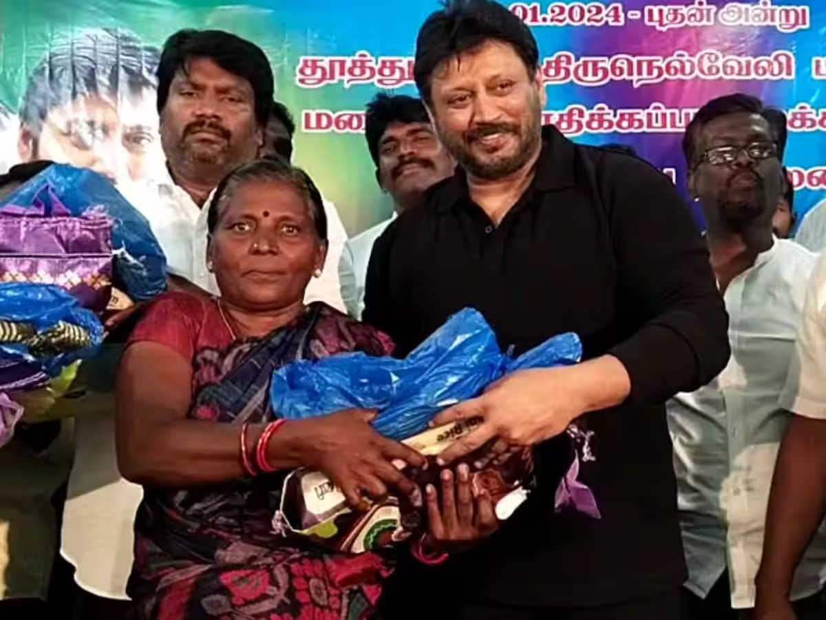 விஜய்யைத் தொடர்ந்து தென்மாவட்ட மக்களுக்கு நிவாரணப் பொருட்கள் வழங்கிய G.O.A.T பட பிரபலம்!